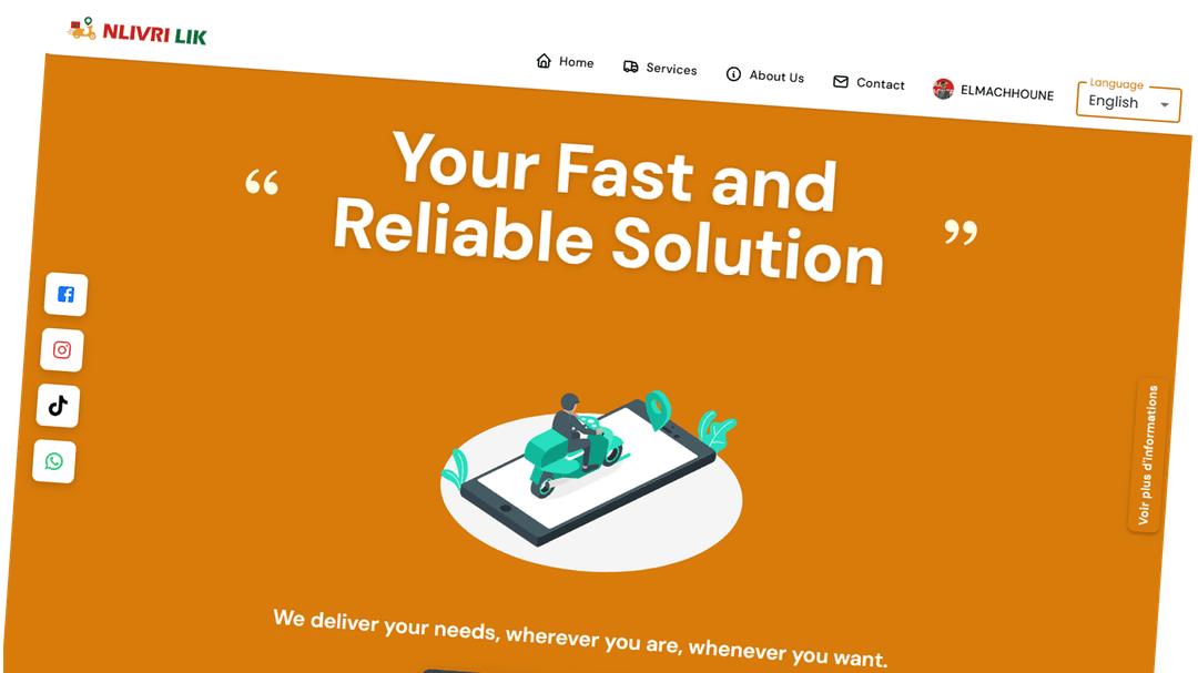 NLIVRILIK Delivery Platform