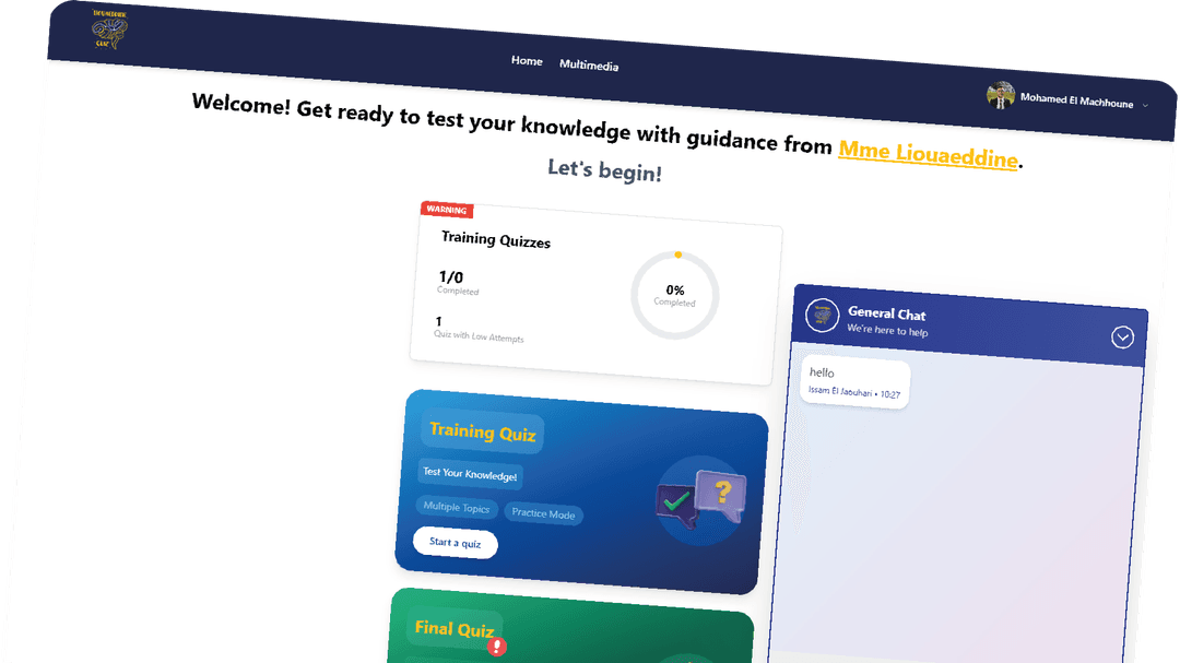 Quiz-GoToDev Platform